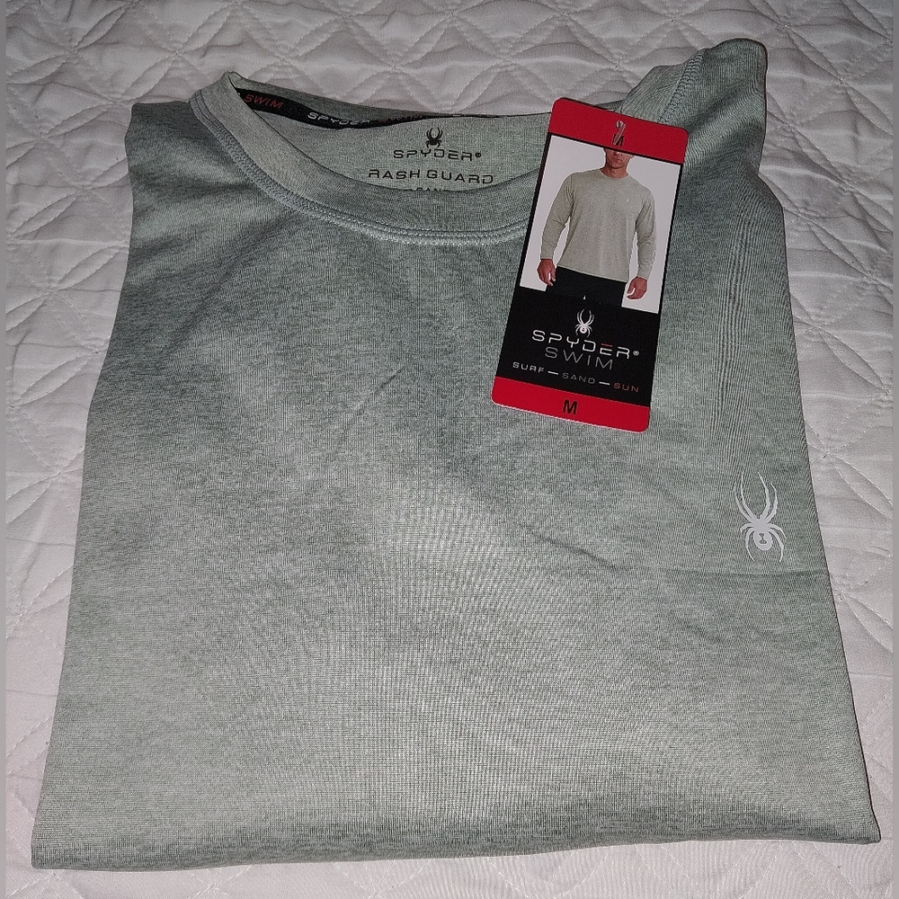 Spyder swim  long sleeves shirt .